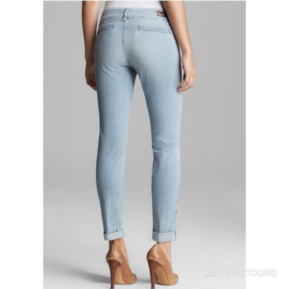 Sold Design Lab Jeans Railroad Stripe Boyfriend - Picture 2 of 8